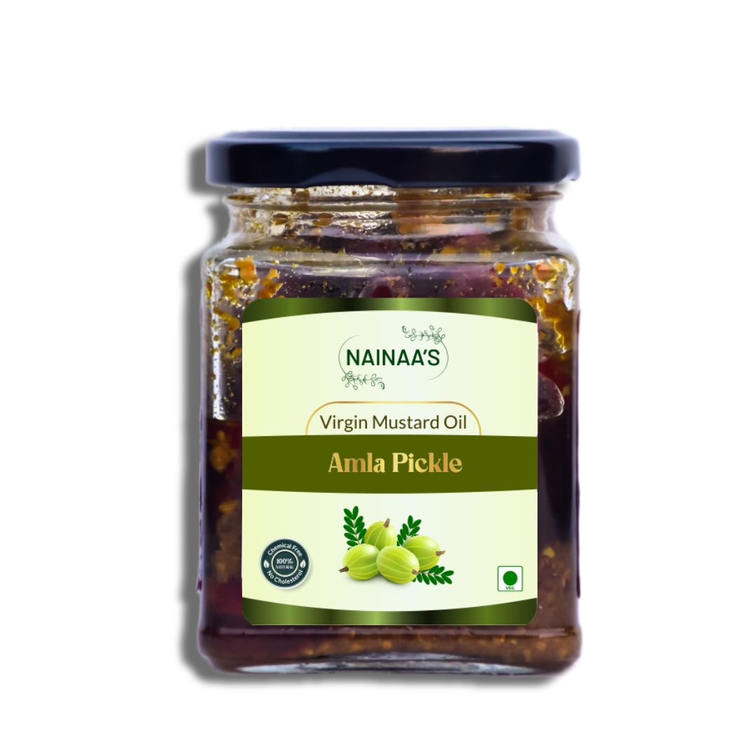 Amla Pickle for Health Skin, Hair, and Beyond Nainaa's