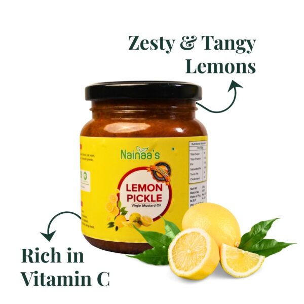 Lemon Pickle – PET Jar - Image 2
