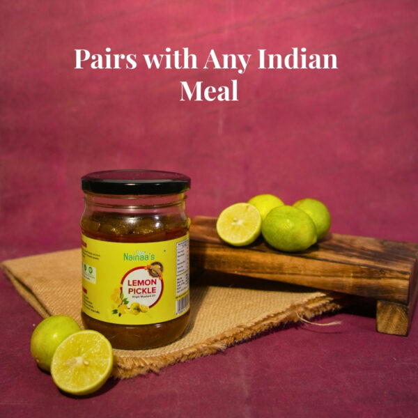 Lemon Pickle – PET Jar - Image 3