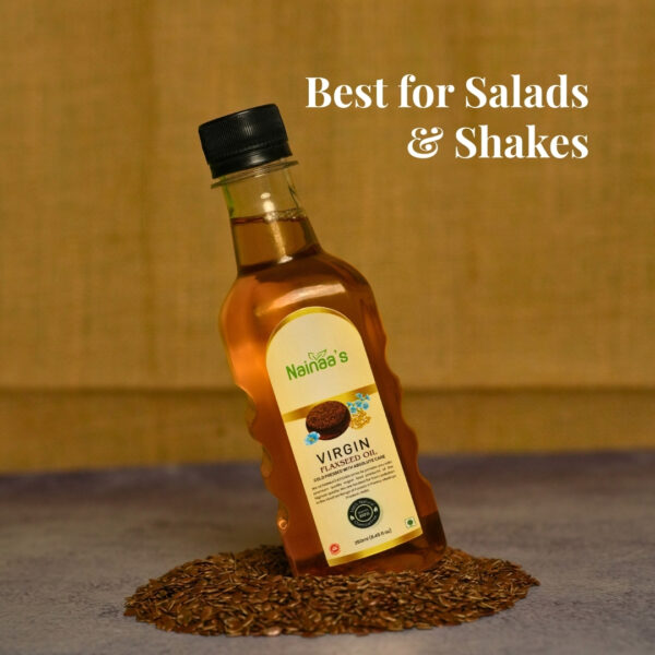 Virgin Flaxseed Oil – Cold Pressed - Image 3