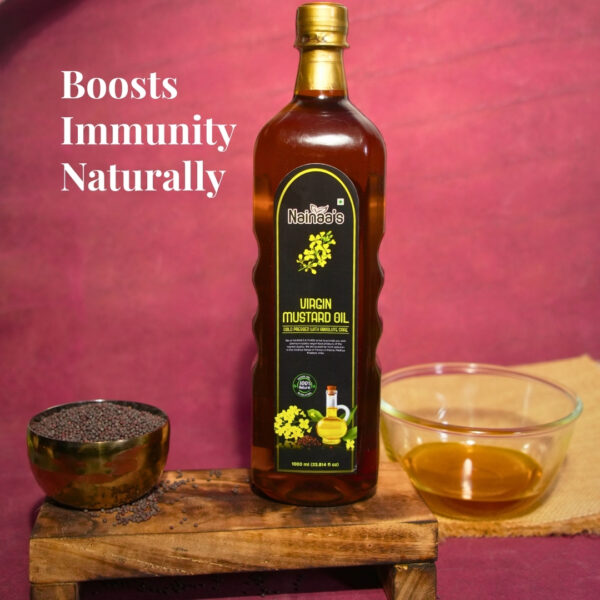 Virgin Mustard Oil – Cold Pressed - Image 4
