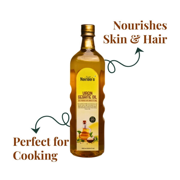 Virgin Sesame Oil – Cold Pressed - Image 2