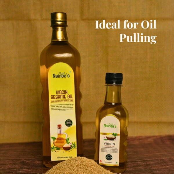 Virgin Sesame Oil – Cold Pressed - Image 4