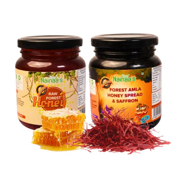 ComboHoney3 Raw Saffron